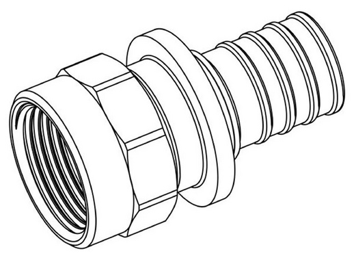 Соединитель Rehau RX plus 16 мм х 1/2