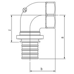 Угольник Rehau RX plus 16 мм х 1/2