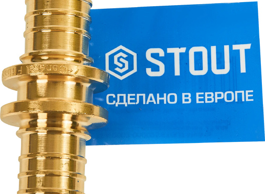 Муфта соединительная Stout 25x25 мм латнуь