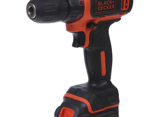 Дрель-шуруповерт аккумуляторная Black&Decker BDCDD12 10.8 В Li-ion, 2х1.5 Ач