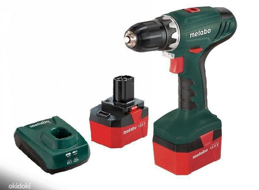 Шуруповерт Metabo BS 12, Ni-Cd 12 В, 1,7 Ач