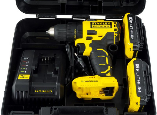 Шуруповерт Stanley Fatmax FMC011S2 10.8 В Li-Ion, 1.5 Ач