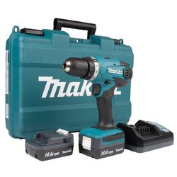 Аккумуляторная дрель-шуруповерт Makita DF347DWE 14.4 В Li-Ion, 2x1.5 Ач