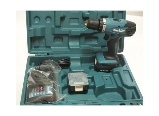 Аккумуляторная дрель-шуруповерт Makita DF347DWE 14.4 В Li-Ion, 2x1.5 Ач