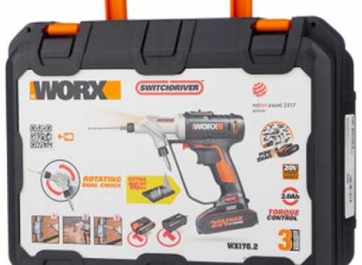 Дрель-шуруповёрт Worx WX176.9 20В Li-ion