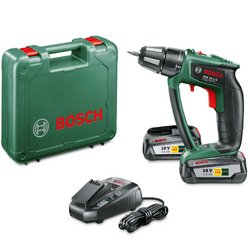 Шуруповерт аккумуляторный Bosch PSR 18 LI-2/2 Ergonomic 18 В Li-Ion, 2х2.5 Ач