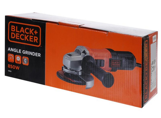 УШМ (болгарка) Black&Decker G850 125 мм, 850 Вт