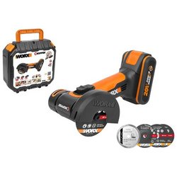 Аккумуляторная УШМ (болгарка) Worx WX801.9 76 мм 20 В Li-Ion