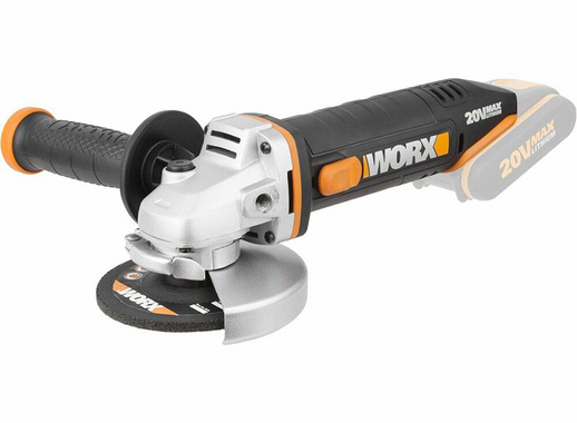 Аккумуляторная УШМ (болгарка) Worx WX800 115 мм 20 В Li-Ion 2x2 Ач