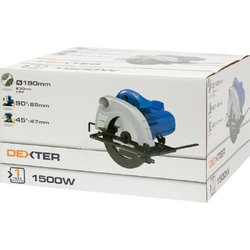 Циркулярная пила Dexter M1Y-ZP12-190B 190 мм, 1500 Вт