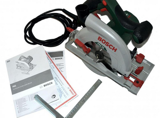 Пила циркулярная Bosch PKS 55 160 мм, 1200 Вт