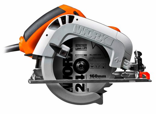 Циркулярная пила Worx WX445 190мм, 1600Вт