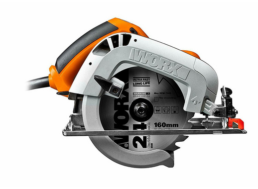 Циркулярная пила Worx WX445 190мм, 1600Вт