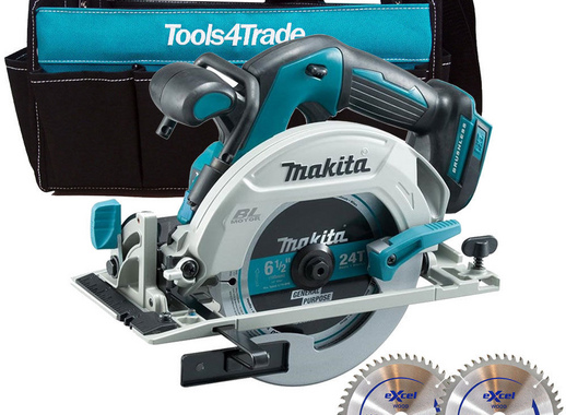 Пила циркулярная аккумуляторная Makita DHS680Z, Li-ion 18В, 165мм