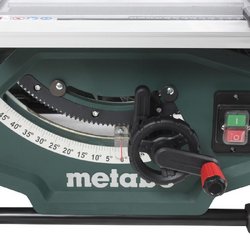 Пила циркулярная настольная Metabo TS 216, 1.5 кВт