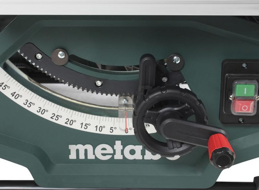 Пила циркулярная настольная Metabo TS 216, 1.5 кВт