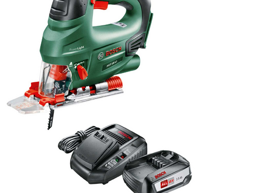 Электролобзик Bosch PST 18 Li Set, 18 В Li-ion