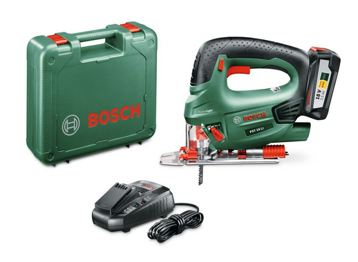 Электролобзик Bosch PST 18 Li Set, 18 В Li-ion