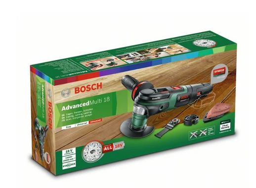 Реноватор Bosch AdvancedMulti 18, 18 В Li-ion