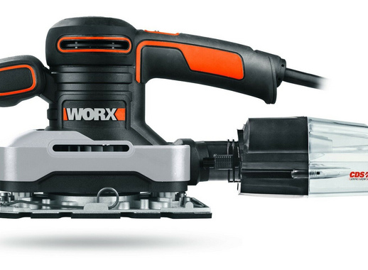 Вибрационная шлифмашина Worx WX642.1 270Вт, 115х230мм