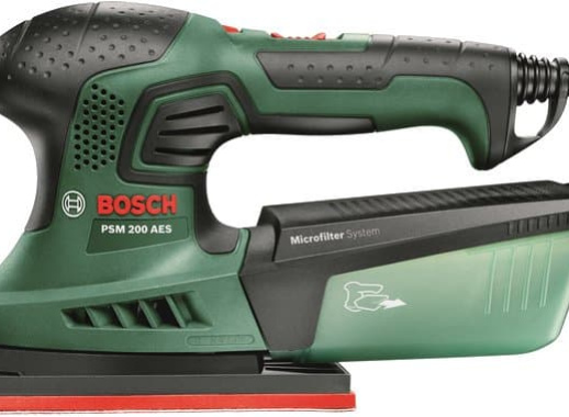 Дельташлифовальная машина Bosch PSM 200 AES, 100 Вт