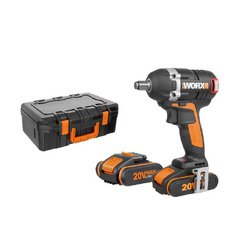 Гайковерт аккумуляторный Worx WX279 20В Li-ion 2x2 Ач