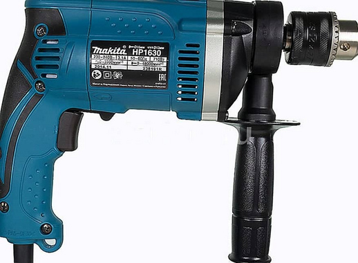 Дрель ударная Makita HP1630KX2 710Вт