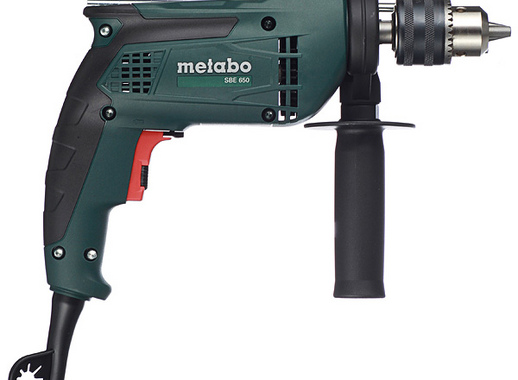 Дрель сетевая ударная Metabo SBE 650, 650 Вт