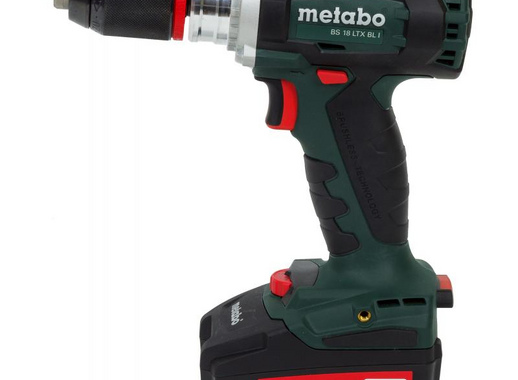 Дрель-шуруповёрт бесщёточная Metabo BS 18 LTX BL I, 18 В Li-ion