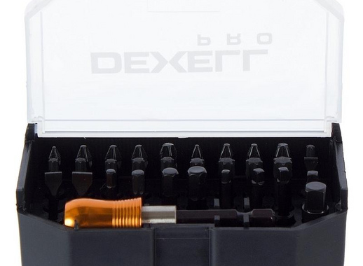 Набор бит универсальный Dexell Pro, 32 шт.