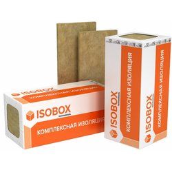 Каменная вата ISOBOX ЭКСТРАЛАЙТ 100 мм, 4,32 м2