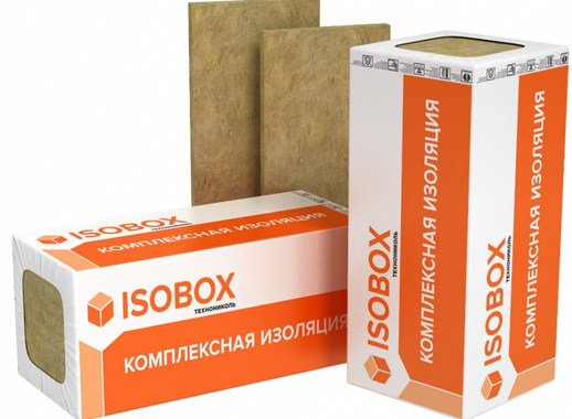 Каменная вата ISOBOX ЭКСТРАЛАЙТ 100 мм, 4,32 м2