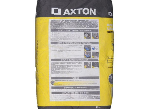 Клей для газоблоков Axton, 25 кг