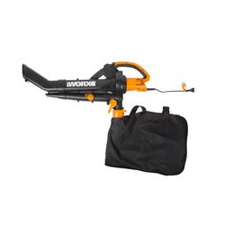 Пылесос-воздуходувка садовый электрический Worx WG505E 3000 Вт