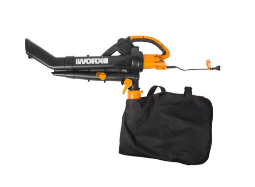 Пылесос-воздуходувка садовый электрический Worx WG505E 3000 Вт