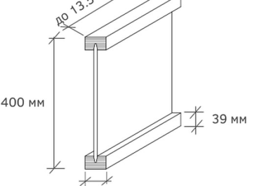 Балка ICJ-400L 64х39 мм LVL брус