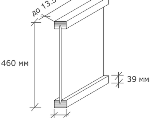 Балка ICJ-460L 64х39 мм LVL брус