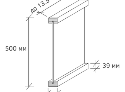 Балка ICJ-500L 64х39 мм LVL брус