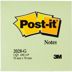 Стикеры Post-it Original 76x76 мм пастельные 5 цветов (1 блок, 450 листов)