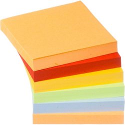 Стикеры Post-it Super Sticky Огонь 76x76 мм неоновые 5 цветов (6 блоков по 90 листов)