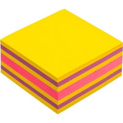 Стикеры Post-it Super Sticky Бабл гам 76x76 мм неоновые 3 цвета (1 блок, 360 листов)