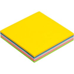 Стикеры Post-it Original Весна 76x76 мм неоновые 5 цветов (1 блок, 125 листов)