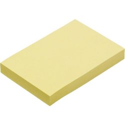 Стикеры Post-it Basic 51x76 мм пастельные желтые (1 блок, 100 листов)