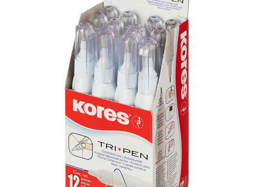 Корректирующий карандаш Kores Tri Pen 10 г (8 мл) (быстросохнущая основа)