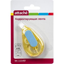 Корректирующая лента Attache 5 мм x 6 м Soft Grip