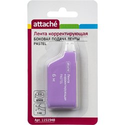 Корректирующая лента Attache Pastel 5 мм x 6 м (боковая подача)