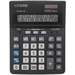 Калькулятор настольный полноразмерный Citizen BusinessLine CDB1601-BK 16-разрядный  черный