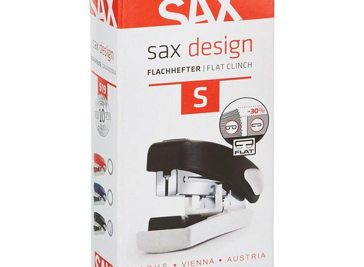 Степлер Sax 519 до 20 листов черный