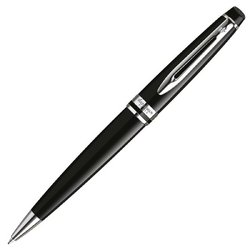 Набор пишущих принадлежностей Waterman Expert Black CT (ручка шариковая, чехол)