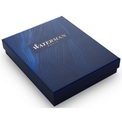 Набор пишущих принадлежностей Waterman Hemisphere Stainless Steel CT (ручка шариковая, чехол)